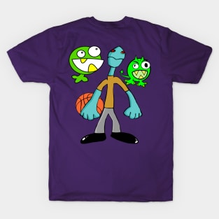 Wild Aliens: The Basketball Video Game T-Shirt